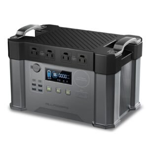 [Upgraded Version] ALLPOWERS S2000 Portable Power Station 2000W Peak 4000W MPPT Solar Generator 1500Wh Backup Battery with 4 AC Outlets for Outdoor Camping RV Emergency Off-Grid