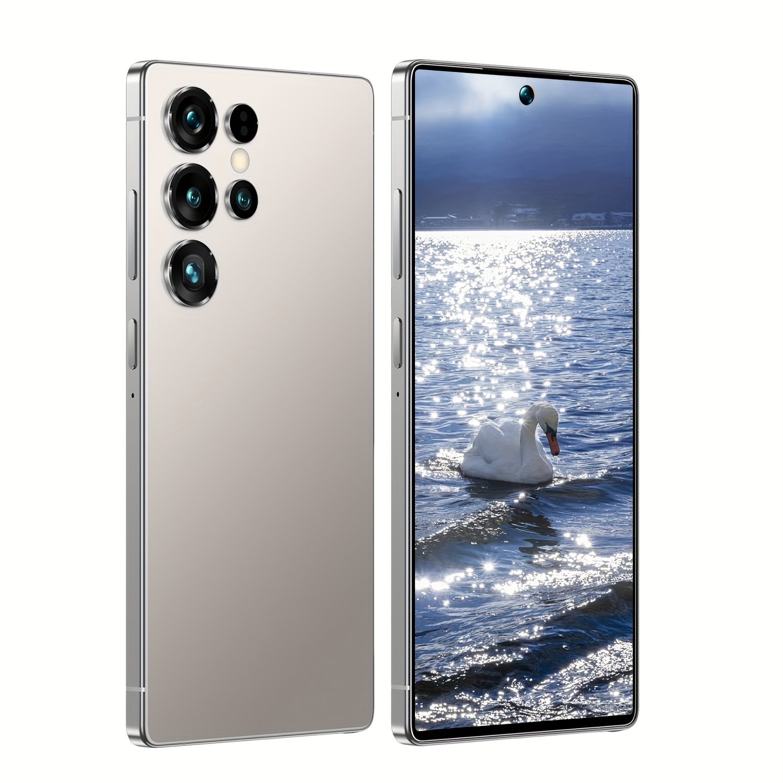Multi Functional Smartphone, 8GB+256GB Memory, 7.3-inch High-definition Screen, Dual SIM Dual Standby, Fingerprint Recognition, Suitable As A Birthday Or Holiday Gift for Family And Friends