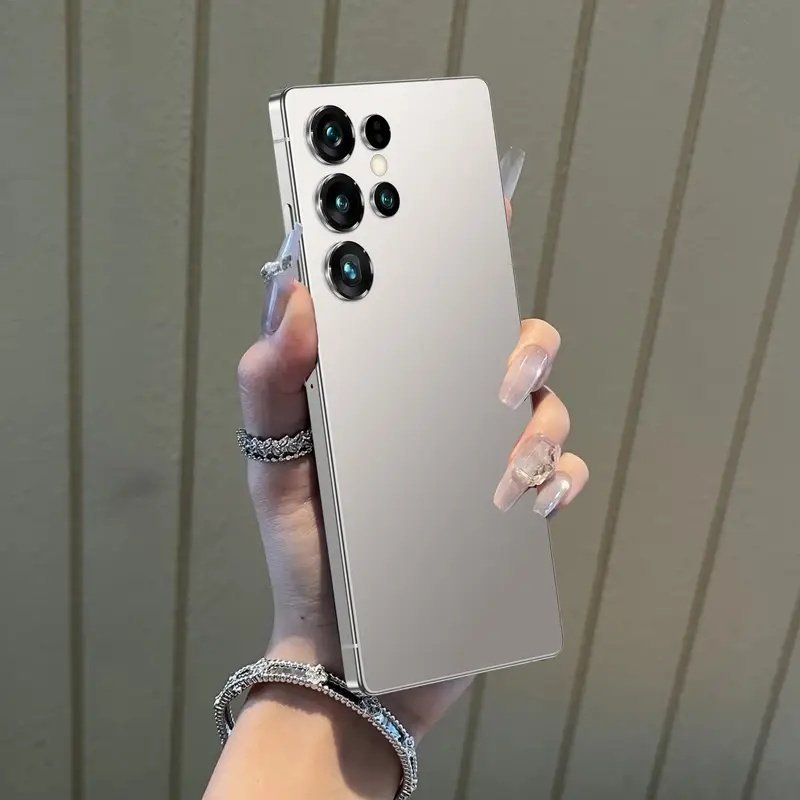 Applicable to Android 14 system S25 Ultra phones 12GB+512GB large memory, 6.8-inch high-definition display, 6800mAh battery, GPS, built-in pen, included headphones, phone case, Type-C data cable, screen protector, festival and birthday gift
