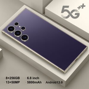 New Unlock Version 5G Smartphone, 6.8-inch HD Display, 8GB+256GB Storage, Android 14 System, Dual SIM Dual Standby, 6500mAh Large Battery, 72MP+108MP Pixel