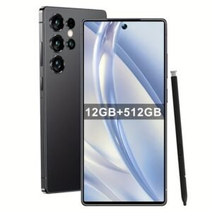 S25 5G Smart Phone with 12GB + 512GB RAM, 108MP + 72MP Camera, 6800mAh Battery, Facial Recognition, Dual SIM, Android14 Smartphone | Curved Display