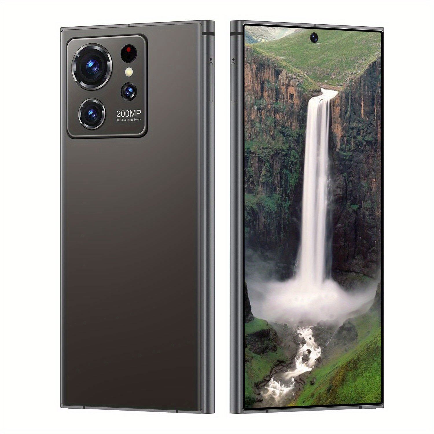 2025 Android Smartphone Phone 5G - Dual SIM Slot | 8GB+256GB | Dual HD Camera | 6, 8-inch HD Monitor | Long Range Battery | Comes with:Earphones, Type-C Charging Cable, Protective Case, Card Pickup, And Screen Protector - Perfect Holiday Birthday Gift