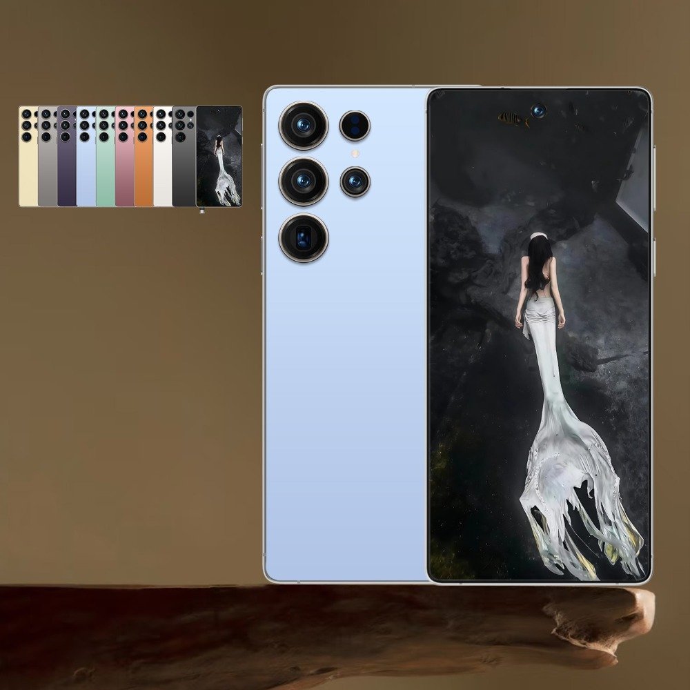High-capacity 12GB + 512GB mobile phone, 6.8-inch high-definition large screen, 3120*1440 resolution, 6800mAh long-lasting battery, dual SIM dual standby, enjoy network mobile phone, Longlasting Battery Phone, Large Screen Phone, Modern Mobile Phone, High