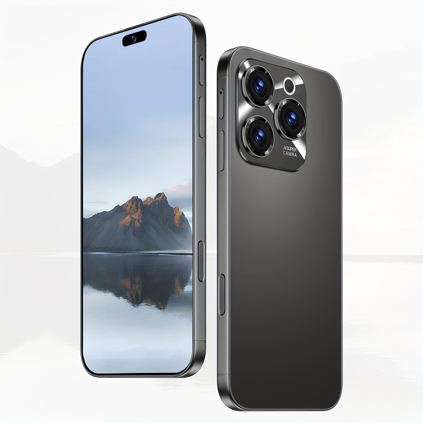 Unlock Universal Smartphone, 8GB+256GB Storage, 6.8-inch HD Screen, GPS, Facial Recognition Unlock, The First Choice for Birthday Gifts