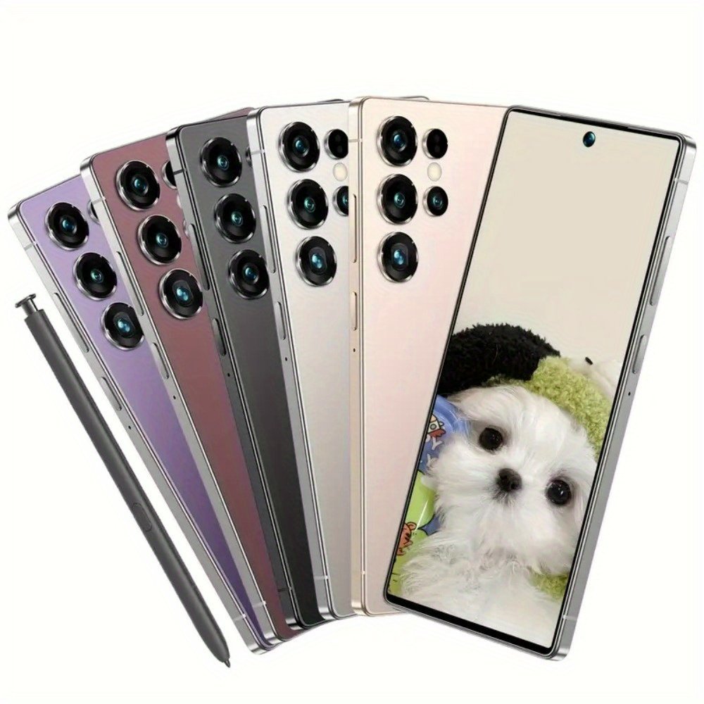 This Multi-functional Touchscreen Smartphone Is Equipped with A Stylus, 8+256GB Storage Space, Supports Dual SIM Dual Standby/ fast Charging, Features A 6.8-inch High-definition Display, A 6500mAh Ultra-long Battery, 3.5-inch Mini Phone Optional, 3.5inch