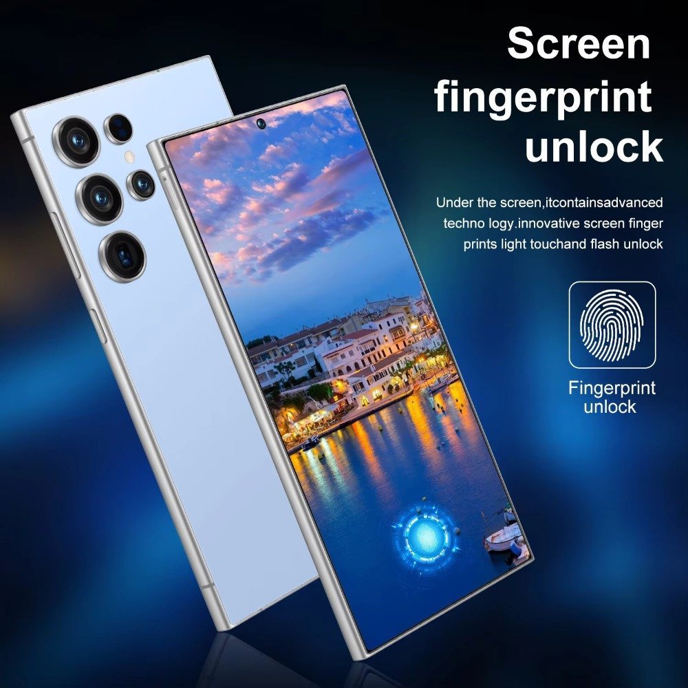 2025 Hot Unlocked Smartphone - Android 13 System, Built-in Stylus - High Performance, 5G Network Support, 6.8-inch HD Screen, 1080X1920 Display Resolution, Oct-core Gaming Phone, 8GB+256GB Storage Space, Expandable Memory, 6800mAh Battery, Dual SIM Card,