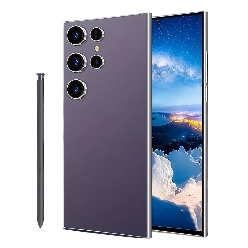 2025 Hot Unlocked Smartphone - Android 13 System, Built-in Stylus - High Performance, 5G Network Support, 6.8-inch HD Screen, 1080X1920 Display Resolution, Oct-core Gaming Phone, 8GB+256GB Storage Space, Expandable Memory, 6800mAh Battery, Dual SIM Card,