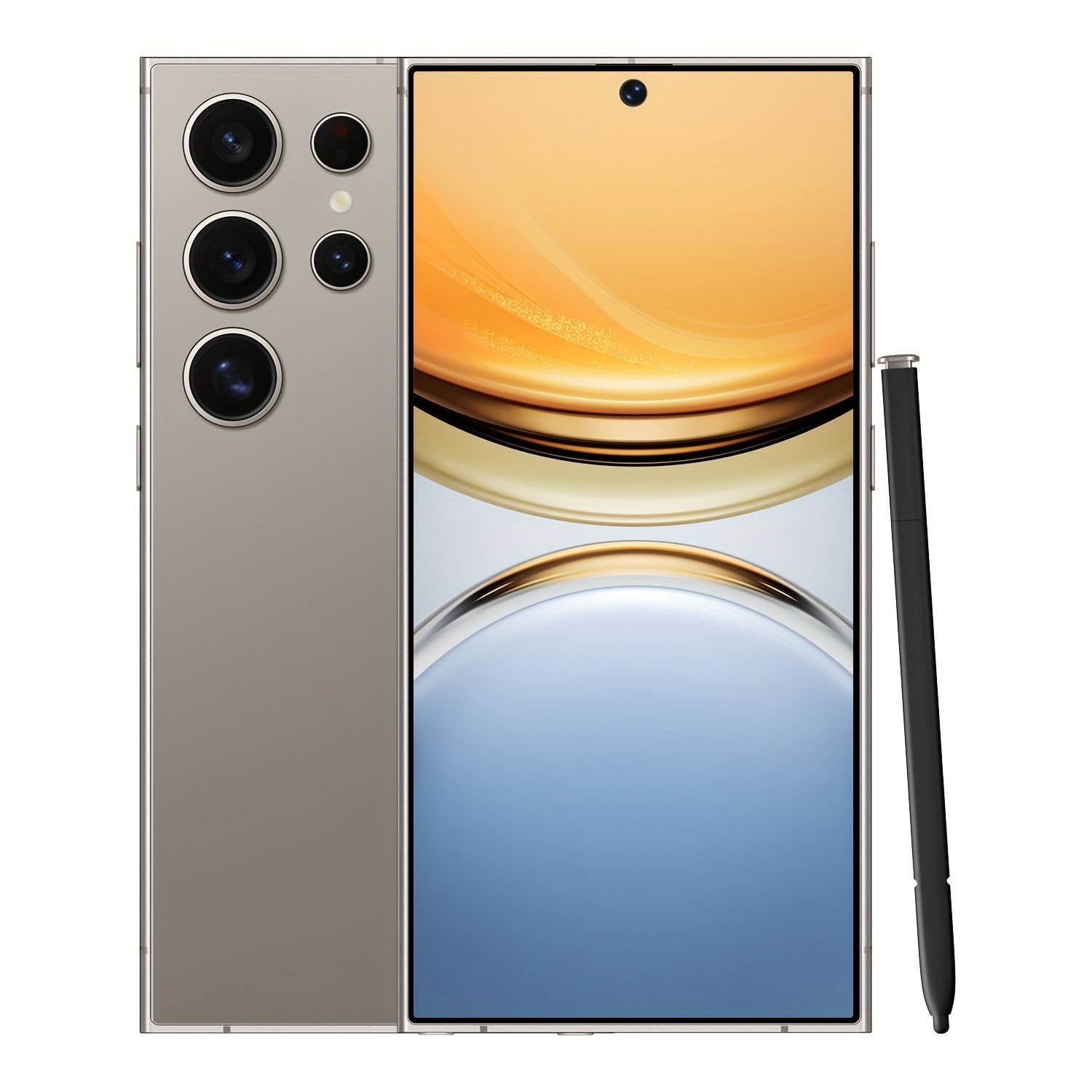 [5G Smartphone] 5G Android Smartphone | 8GB+256GB, 6.8-inch Display, 6800mAh, Dual SIM Card Dual Standby - Stylus, Headphones, Type-C Charging Cable, Protective Case, Card Extractor And Screen Protector