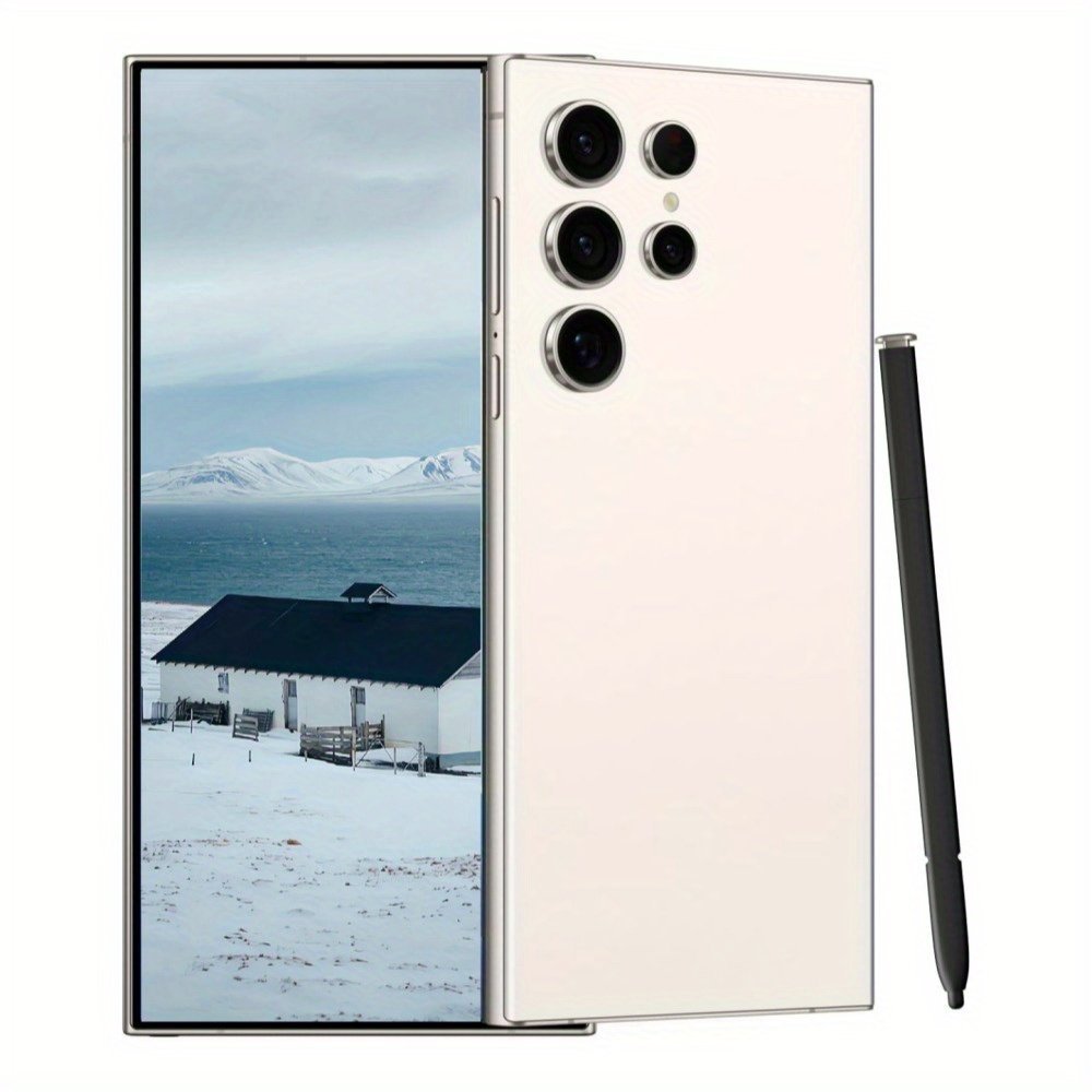 6.8-inch HD Display with Built-in Pen, 5G Android 13 Smartphone with 8+256GB Storage, 6800mAh Battery, USB-C Port, Facial Recognition, Dual SIM Card, 1080X1920 LCD Display, 1080P Video, Manual Camera Mode, Wi-Fi, Fingerprint Unlock, Perfect Phone