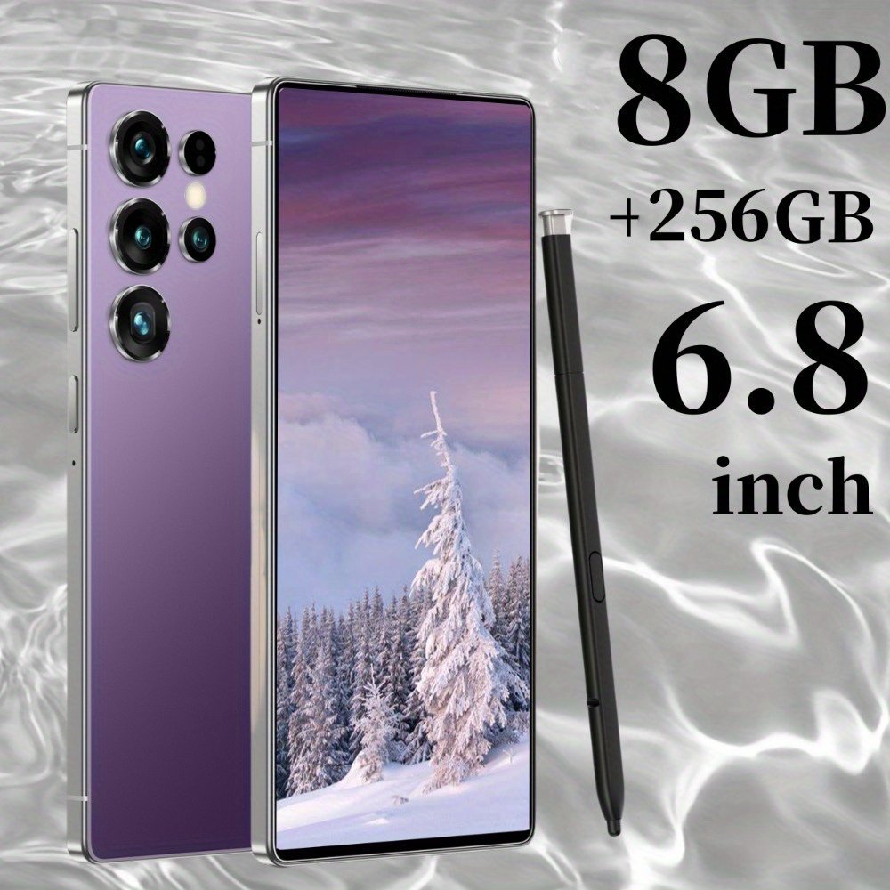 Android 13 Smart Phone/ 8GB + 256GB/ 6.8-inch High-definition Display/ 2520X3200 Resolution/ 6500mAh/ Dual SIM Cards/ Built-in Pen/ Snapdragon8 Gen3/ Perfect Holiday Gift