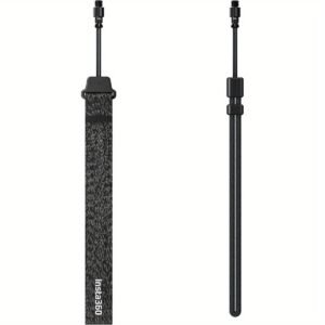 Selfie Stick Wrist Strap - Adjustable Black Selfie Stick with Textured Grip, Ergonomic Design for Hands-Free Photography, Secure Fit for Smartphones & Cameras, Handsfree Photography, Sleek Accessory, Durable Construction