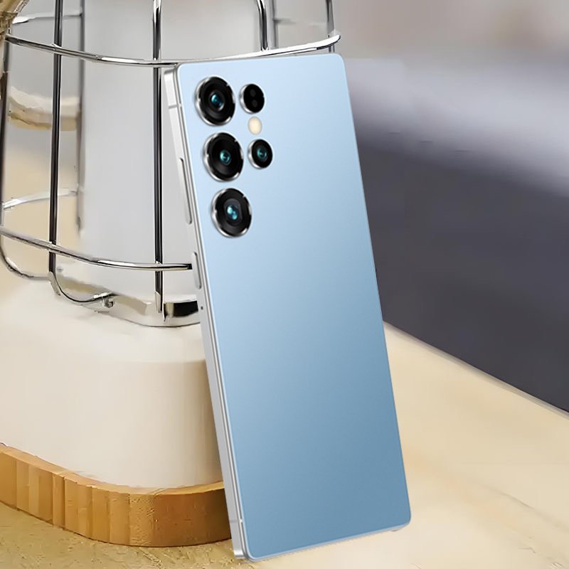 2025 new global version Super Edition unlocks 5G mobile phone Android 13 smartphone 8GB+256GB, 6.8-inch HD display/1300 pixels + 5000 pixels HD camera, 6800mAh, dual-slot dual standby, built-in pen, facial recognition unlock, GPS, Type-C charging cable, m