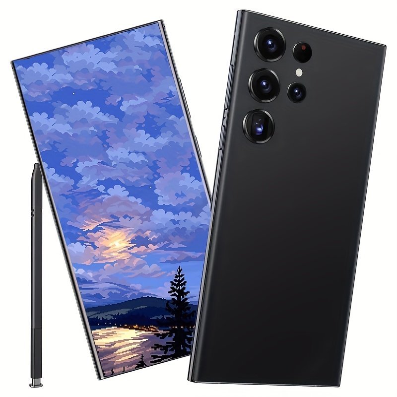 [SunRemex Phone] SunRemex 2025 Latest Mobile Phones | 8+256GB Smartphone, Android 13.0, 48+108MP Zoom Camera, 6.82&quote; HD, 6800mAh, Dual SIM Cell Phone, Build-in Pen Phone For A25 Ultra 6.82&quote;, Rosegold | Birthday Gifts, Christmas Gifts, Halloween
