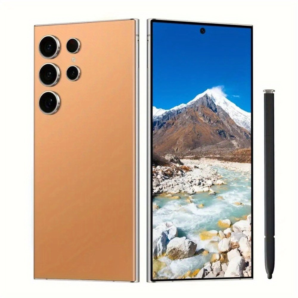 New Unlocked Voice Phone, with Stylus, 6.8-inch HD Screen Unlocked Smartphone, 8+256GB Storage, Fingerprint Lock/ face Recognition/ GPS/ WiFi/ 5G/ Fast Charging/ 12-hour Lasting Battery 6800mAh, 1080X1920 Display Resolution, Dual SIM Card Dual Standby Fun