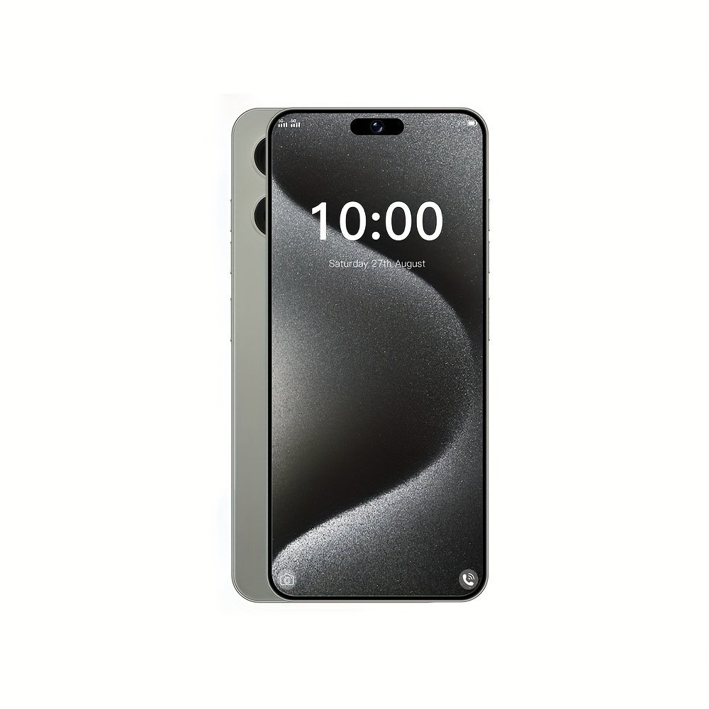 Classic unlocking i16 Max dual card smartphone -48+72MP high-definition camera, 6.8-inch high-definition display screen, 12GB+256GB memory, facial recognition multifunctional phone, 6800mAh battery capacity, fast charging, 2024 new version